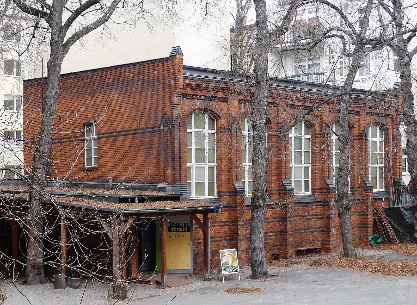 Hofgebäude des Kulturhauses Schöneberg, 2015.
