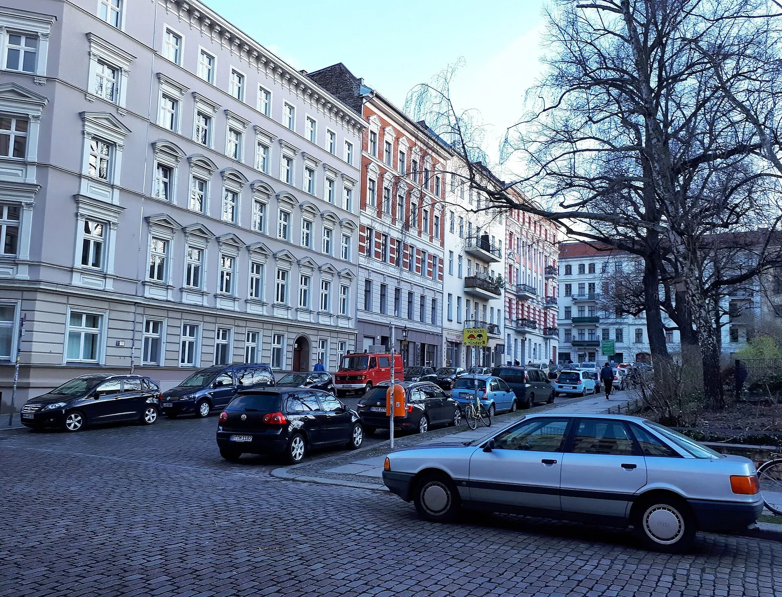 Chamissoplatz im Februar 2020.